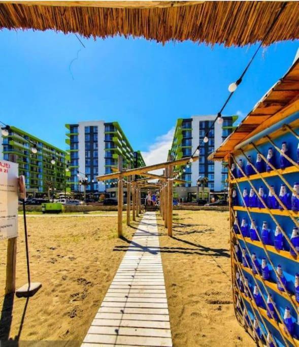 Alezzy Beach Apartament Prima Linie La Mare Năvodari Εξωτερικό φωτογραφία